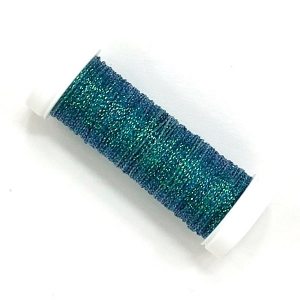 HOTA자수실 Metallics #4 Hand-dyed 복합사/B.MTR04.0123(Wilhelmina) 10m Spool(스풀)