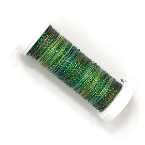 HOTA자수실 Metallics #4 Hand-dyed 복합사/B.MTR04.0117(Niki) 10m Spool(스풀)
