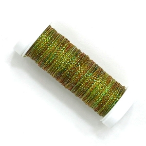 HOTA자수실 Metallics #4 Hand-dyed 복합사/B.MTR04.0113(Hopper) 10m Spool(스풀)
