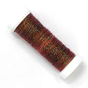 HOTA자수실 Metallics #4 Hand-dyed 복합사/B.MTR04.0112(Georgia) 10m Spool(스풀)