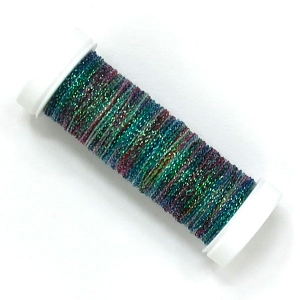 HOTA자수실 Metallics #4 Hand-dyed 복합사/B.MTR04.0110(Chagall) 10m Spool(스풀)