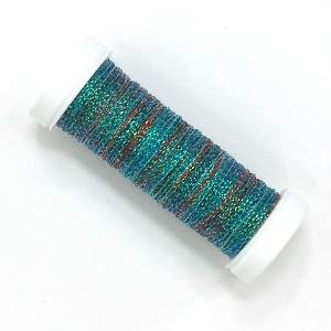 HOTA자수실 Metallics #4 Hand-dyed 복합사/B.MTR04.0109(Picasso) 10m Spool(스풀)