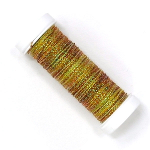 HOTA자수실 Metallics #4 Hand-dyed 복합사/B.MTR04.0106(Klimt) 10m Spool(스풀)