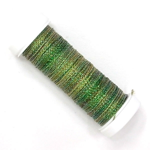 HOTA자수실 Metallics #4 Hand-dyed 복합사/B.MTR04.0105(Gauguin) 10m Spool(스풀)