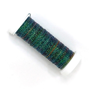 HOTA자수실 Metallics #4 Hand-dyed 복합사/B.MTR04.0102(Kandinsky) 10m Spool(스풀)