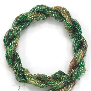 HOTA자수실 Metallics Twist Hand-dyed 복합사/G.M18F.0120(Boucher) 5m 타래