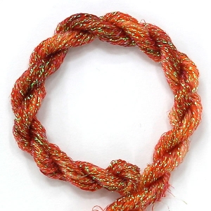 HOTA자수실 Metallics Twist Hand-dyed 복합사/G.M18F.0118(MaryC) 10m Spool(스풀)