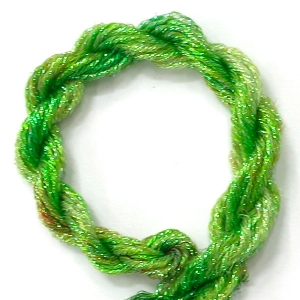 HOTA자수실 Metallics Twist Hand-dyed 복합사/G.M18F.0108(Rousseau) 5m 타래