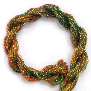 HOTA자수실 Metallics Twist Hand-dyed 복합사/G.M18F.0107(VanGogh) 5m 타래