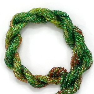 HOTA자수실 Metallics Twist Hand-dyed 복합사/G.M18F.0104(Monet) 5m 타래