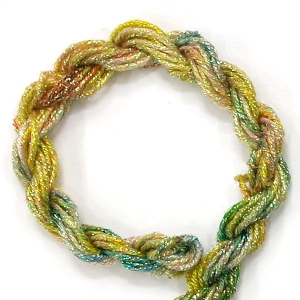 HOTA자수실 Metallics Twist Hand-dyed 복합사/G.M18F.0101(Macke) 5m 타래