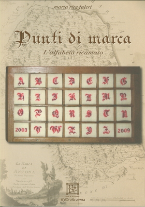 프랑스자수책 십자수도안책/ 이태리 알파벳(Cross Stitch) / Punti di marca / Maria Rita-21893