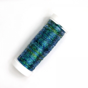 HOTA자수실 Ribbon Floss Shimmer Hand-dyed 복합사/B.VRS.0102(Kandinsky) 10m Spool(스풀)