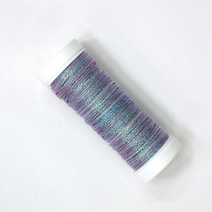 HOTA자수실 Metallics #8 Hand-dyed 복합사/B.MTR08.P010(Syringa) 10m Spool(스풀)