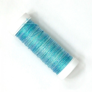 HOTA자수실 Metallics #8 Hand-dyed 복합사/B.MTR08.P002(Aruba) 10m Spool(스풀)