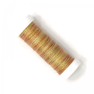 HOTA자수실 Metallics #4 Hand-dyed 복합사/B.MTR04.P009(Longan) 10m Spool(스풀)