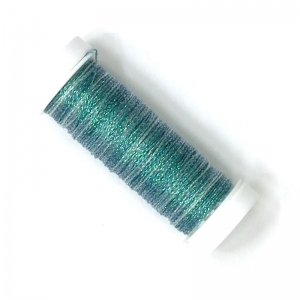 HOTA자수실 Metallics #4 Hand-dyed 복합사/B.MTR04.P008(Koala) 10m Spool(스풀)