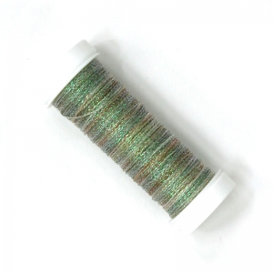 HOTA자수실 Metallics #4 Hand-dyed 복합사/B.MTR04.P005(Suricata) 10m Spool(스풀)