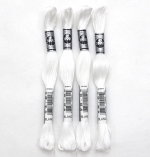 DMC자수실 ART 107 코튼어브로더/20번사 Blanc(White) 28m