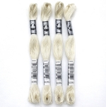 DMC자수실 ART 107 코튼어브로더/25번사 Ecru 32m