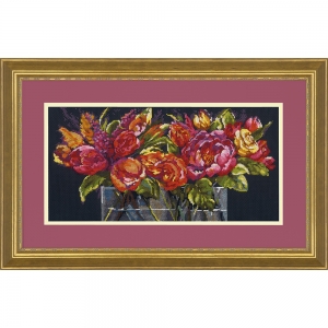 외국 십자수패키지 Dimensions Gold/ Flowers of Joy-70-35364