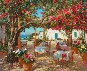 Panna 리본자수 패키지/Living Picture Seaside Cafe-JK-2018