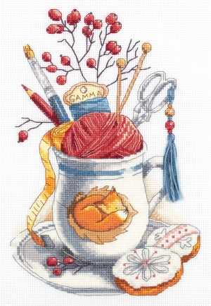외국 십자수패키지 Panna/Crafters Mug-RT-7039