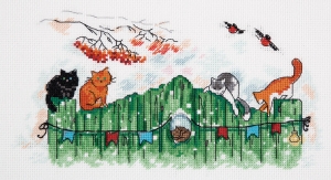 외국 십자수패키지 Panna/Curious Tails-VK-7001