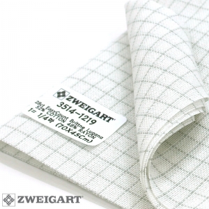 쯔바이 자수원단 28카운트-Easy Count Grid Brittney Lugana(물에 지워집니다)/3514-1219