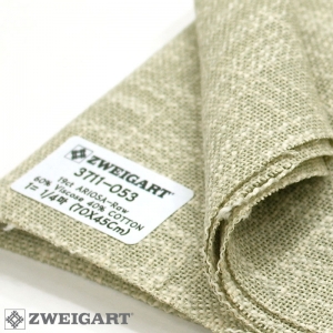 쯔바이 자수원단 19카운트-ARIOSA-Raw/3711-053