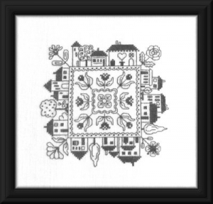 십자수도안책 Jardin Prive/Jardin De Maisons-NC05-EN/18-2505(CHART PACK)