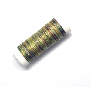HOTA자수실 Pearl Cotton #12 Hand-dyed 복합사/G.BP12.0130(IngeMeta) 25m Spool(스풀)