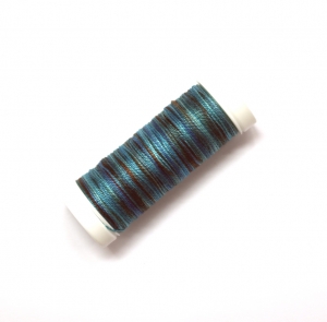 HOTA자수실 Pearl Cotton #12 Hand-dyed 복합사/G.BP12.0109(Picasso) 25m Spool(스풀)