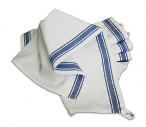 Aunt Marthas Towel Retro Stripe Blue(자수용 타올)/ATMPKSTB