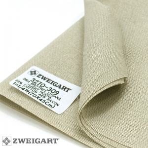 쯔바이 자수원단 28카운트-BRITTNEY LUGANA-LIGHT MOCHA/3270-309