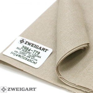 쯔바이 자수원단 32카운트-MURANO LUGANA-LIGHT TAUPE/3984-779