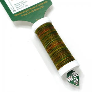 HOTA자수실 Cotton a Broder Hand-dyed 복합사/B.BV.0113(Hopper) 25m Spool(스풀)