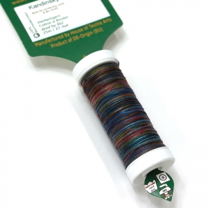 HOTA자수실 Cotton a Broder Hand-dyed 복합사/B.BV.0102(Kandinsky) 25m Spool(스풀)