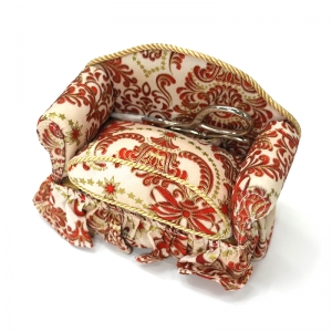 RTO Vintage Antique Sofa Pincushion & Scissors(핀쿠션과 가위)-VT-67-5