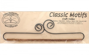 Ackfeld 메탈벨풀(철제행거) 작품걸이 30Cm Double Scroll Silver-ACK89227