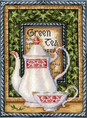 외국 십자수패키지 Make Hands/Tea, Green Melissa-K-39(Make Hands)