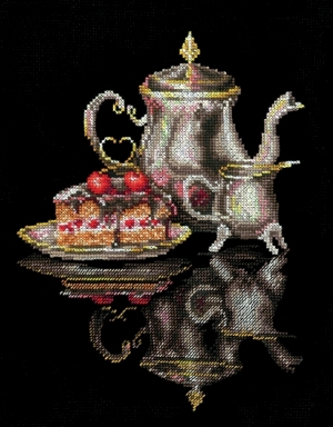 외국 십자수패키지 Make Hands/Coffee for Two-K-42(Make Hands)