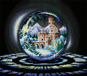 외국 십자수패키지 Make Hands/Spheres Of Wishes Winter Wonder-S-05