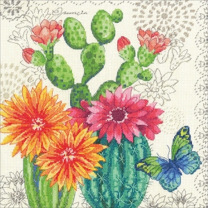 외국 십자수패키지 Dimensions/ Cactus Bloom-70-35388