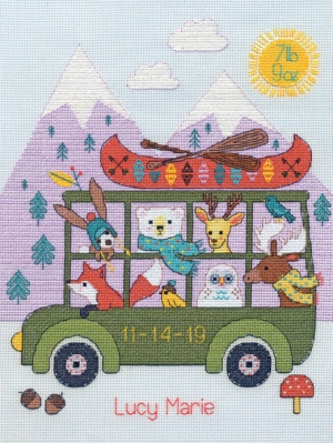 외국 십자수패키지 Dimensions/ Little Adventurer Birth Record-70-75970