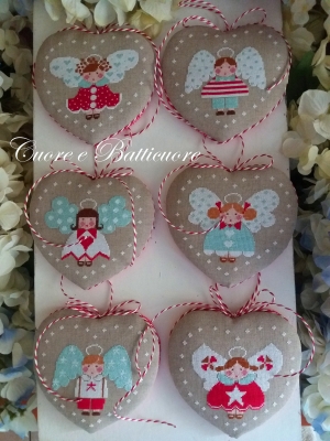 십자수도안책 Batticuore/Cuore D Angelo(번호없음)/19-2529(CHART PACK)