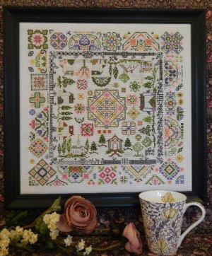 십자수도안책 Rosewood/ Quaker Village(S-1041)/14-2350