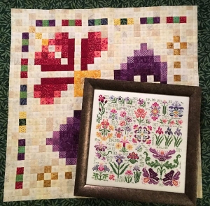 십자수도안책 Rosewood/ Dreaming Of Iris(S-1287)/18-1267