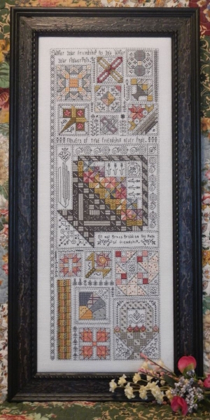 십자수도안책 Rosewood/ Friendship Quilt(Q-1293)/16-1406