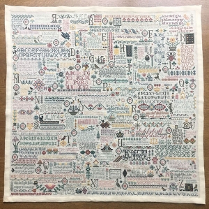 십자수책 Rosewood/ 프랑스자수용 101 Alphabets(S-1111)/18-2456